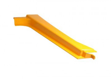 Rail, Bonnet, Upper Rh, Yellow, JCB # 332/P5260