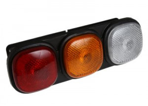 Rear Light Cluster, Stop.tail.di.ref.rev, JCB # 700/50129
