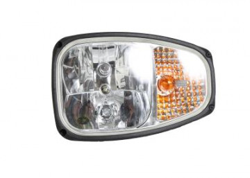 Light, Head 12v Assembly, R/h Dip L/h Mounted, JCB # 700/50194